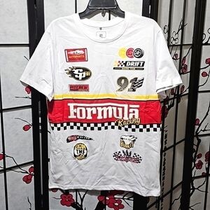 South Pole Formula Racing Graphic‎ Tee Shirt Size Large NWT